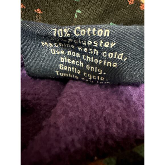 NU Trendz Women's Multicolor Tribal Colorblock Hoodie Hooded Sweatshirt Top M - Picture 4 of 4